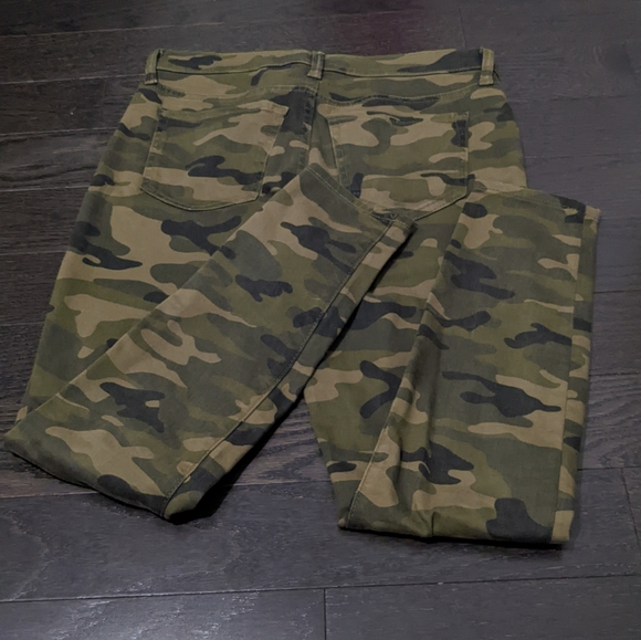 GAP Camo Denim Leggings Size 2/26 - Picture 4 of 4